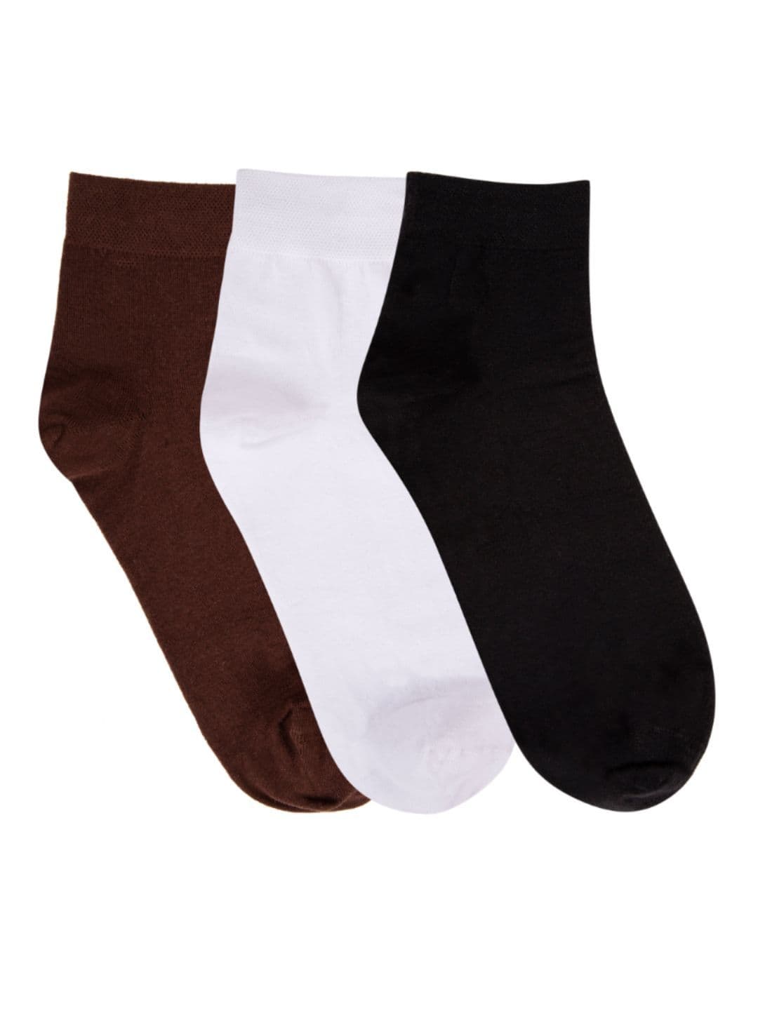 N2S NEXT2SKIN Men Pack Of 3 Assorted Ankle-Length Socks - view 1