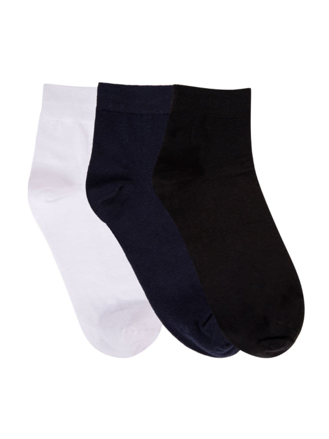 N2S NEXT2SKIN Men Pack Of 3 Combed Cotton Ankle-Length Socks - view 1