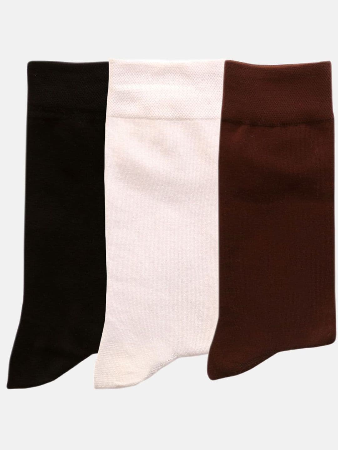 N2S NEXT2SKIN Men Pack Of 3 Assorted Calf-Length Cotton Socks - view 1