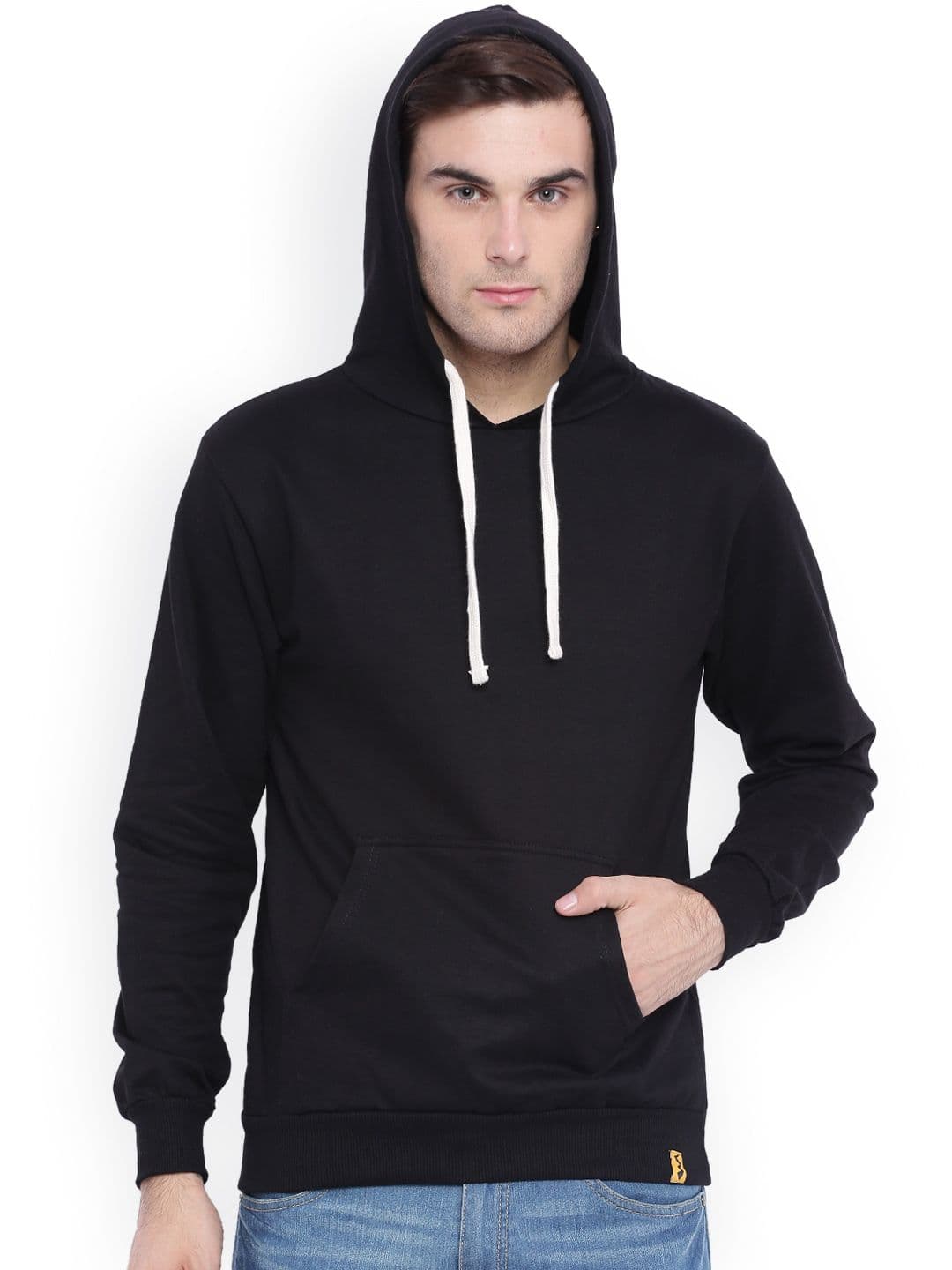 CAHOOT Black Hooded Sweatshirt - view 1