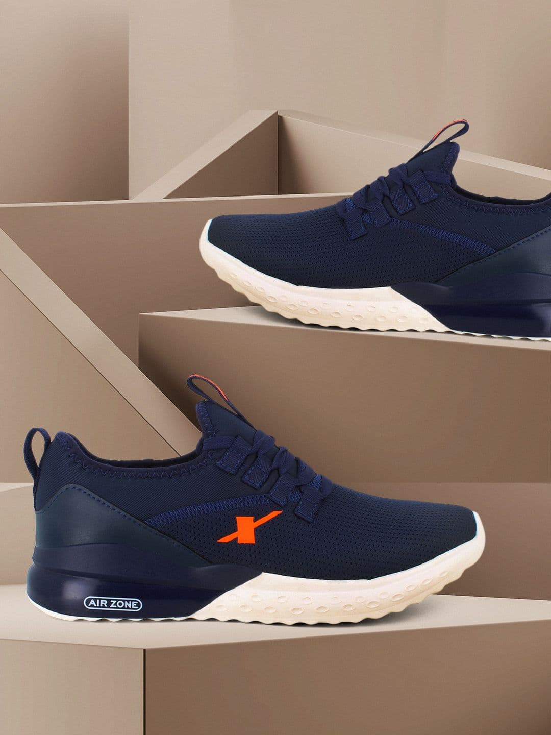 Sparx Men Navy Blue Running Shoe - view 1