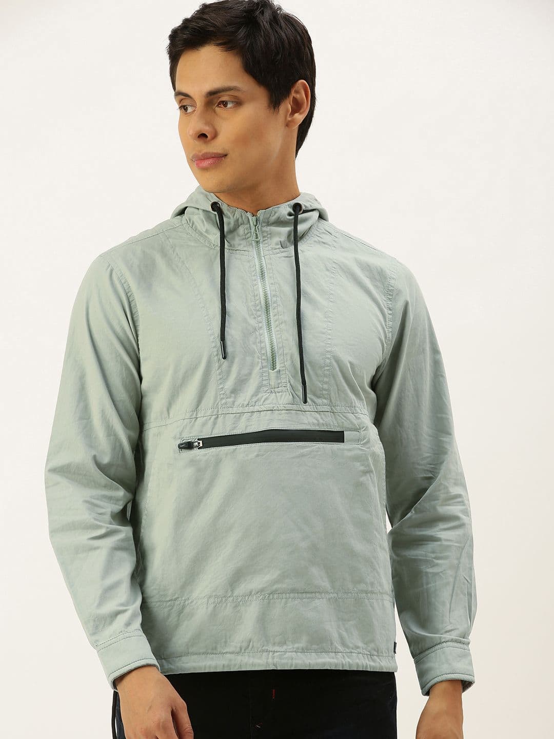 CAHOOT Men Grey Windcheater Sporty Jacket - view 1