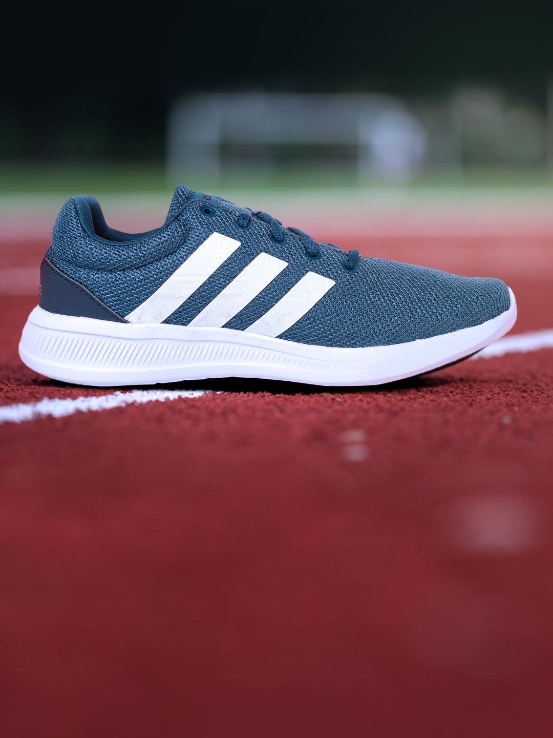 ADIDAS Men Teal Blue & White Lite Racer CLN 2.0 Shoes - view 1
