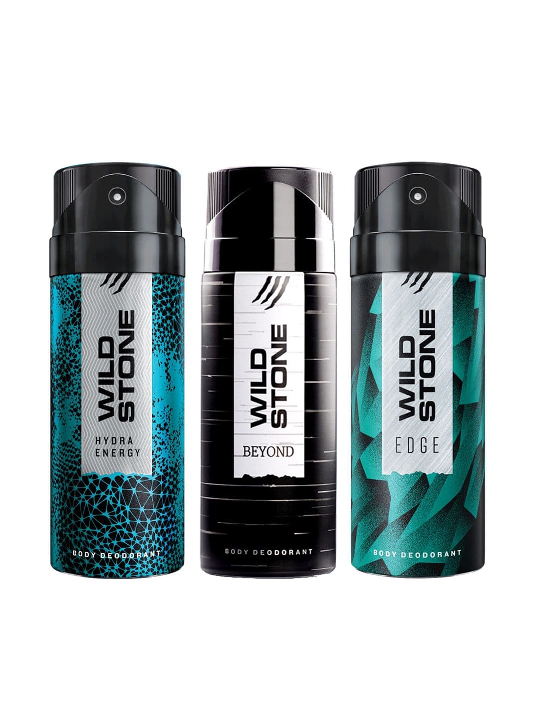 Wild Stone Men Pack of 3 Deodorant - 150 ml Each