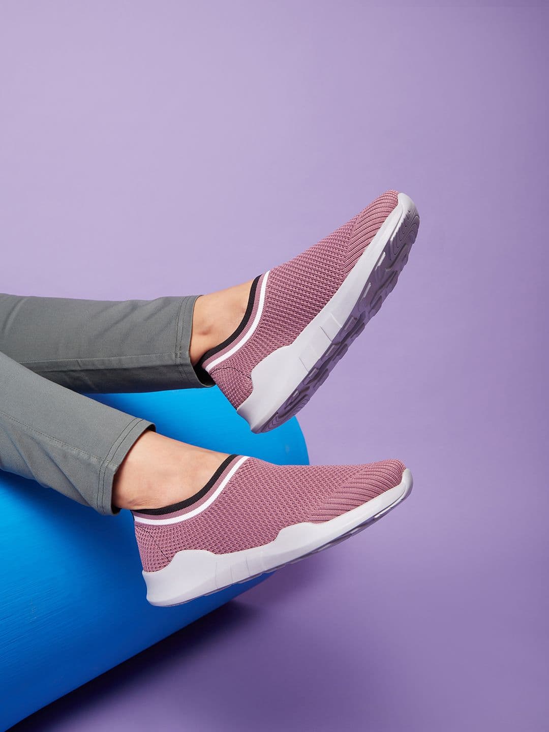 Liberty Women Pink Walking Non-Marking Shoes - view 1