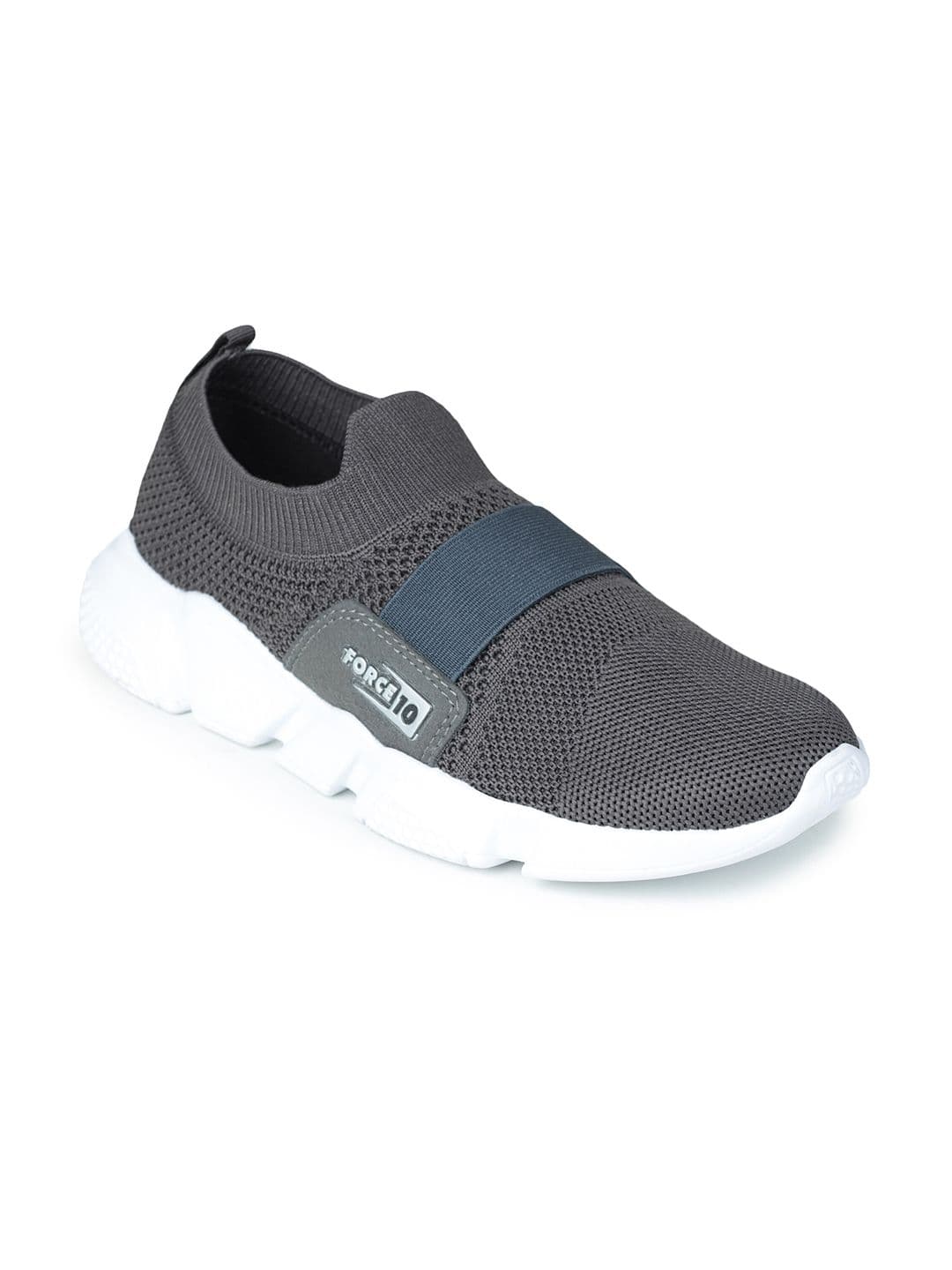 Liberty Women Grey Walking Non-Marking Shoes - view 1