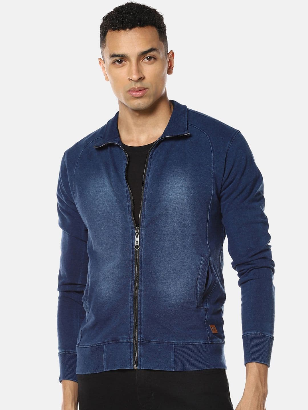 CAHOOT Men Blue Windcheater Denim Jacket - view 1