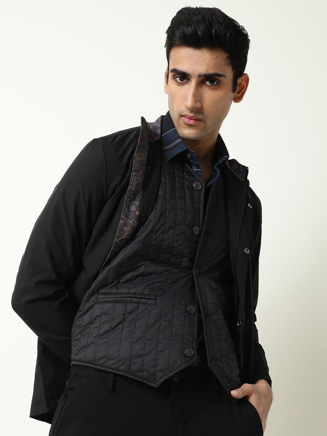 RARE RABBIT Men Berry Tailored Fit Lightweight Jacket - view 1