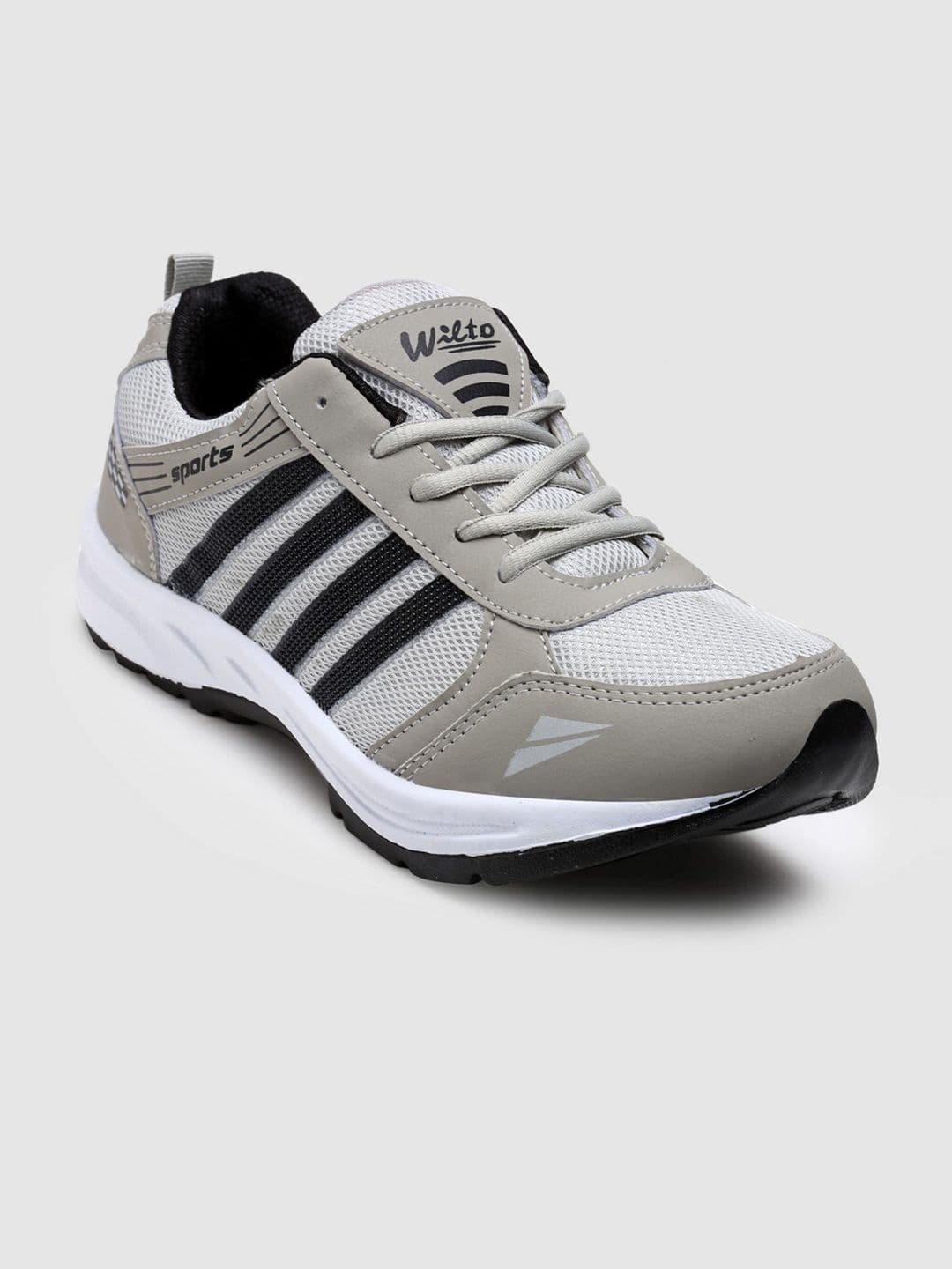 ASIAN Men Grey Mesh Running Shoes - view 1
