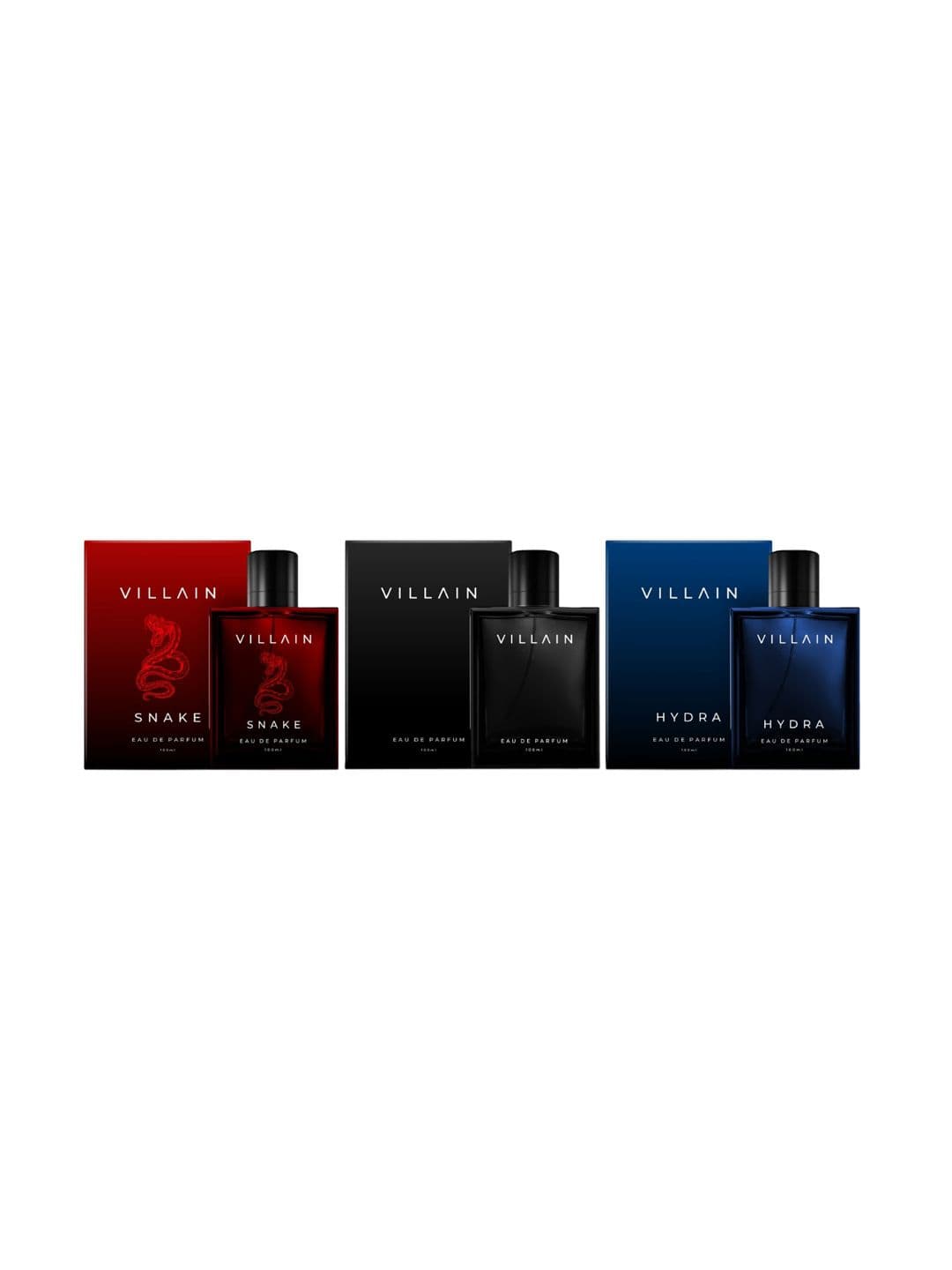 VILLAIN Men 3 Pcs Mashup Perfume Combo - 100ml Each