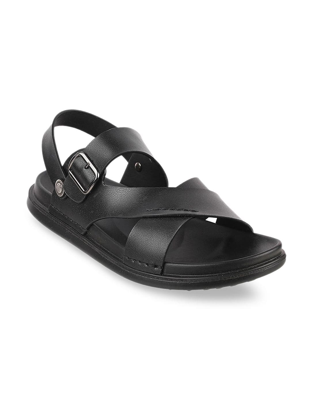 Metro Men Black Comfort Sandals - view 1
