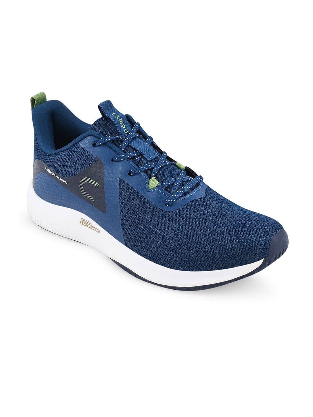 Campus Men ALGERIA Blue Mesh Running Shoes - view 1