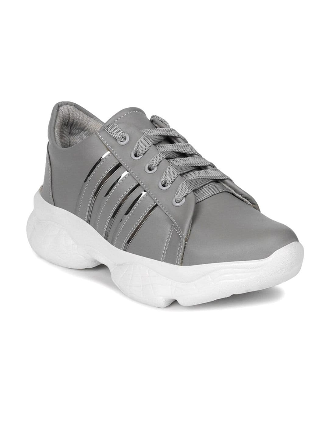 Longwalk Women Grey Walking Shoes - view 1