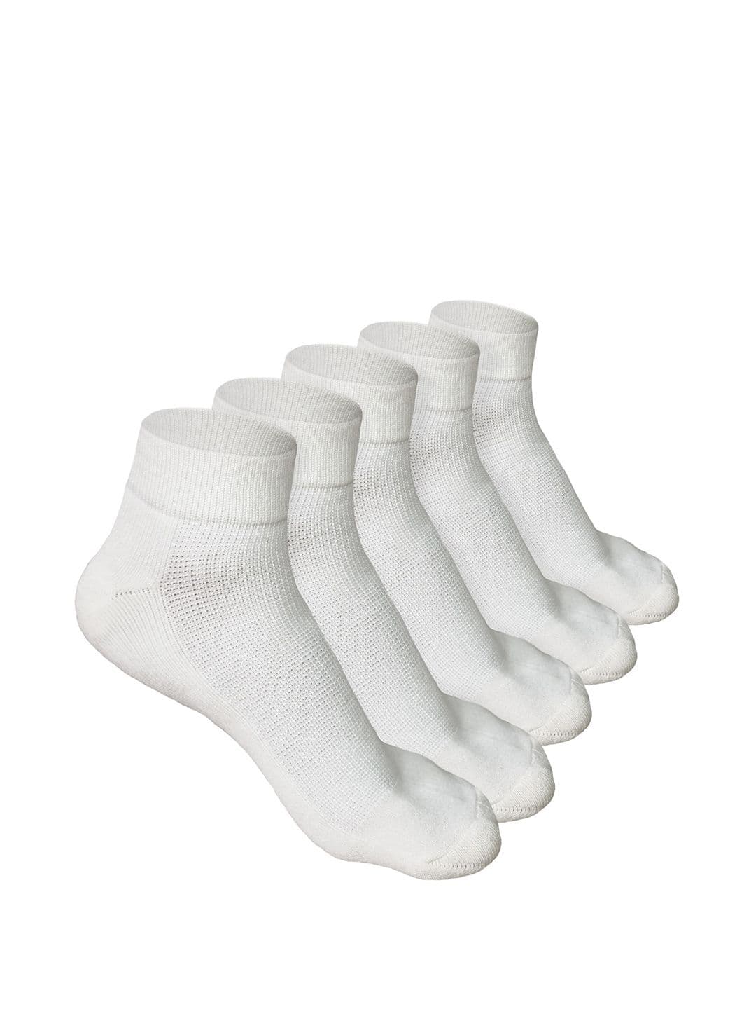 Heelium Men Pack of 5 Bamboo Super Soft & Odour-Free Breathable Quater-Length Socks - view 1