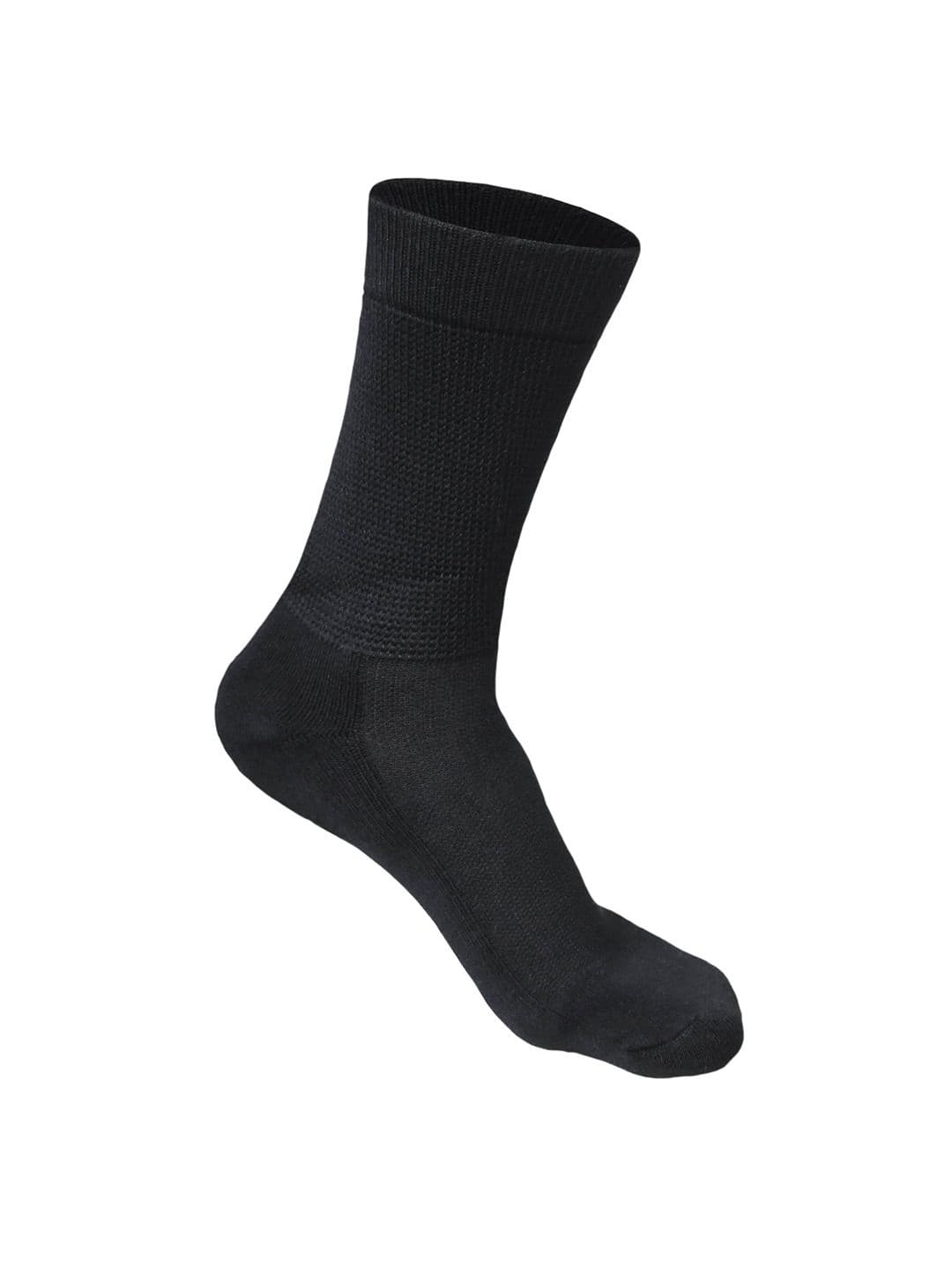 Heelium Men Bamboo Super Soft & Odour-Free Breathable Crew-Length Socks - view 1
