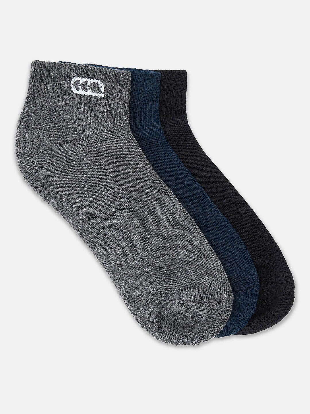 Ajile by Pantaloons Men Pack Of 3 Assorted Ankle-Length Socks - view 1