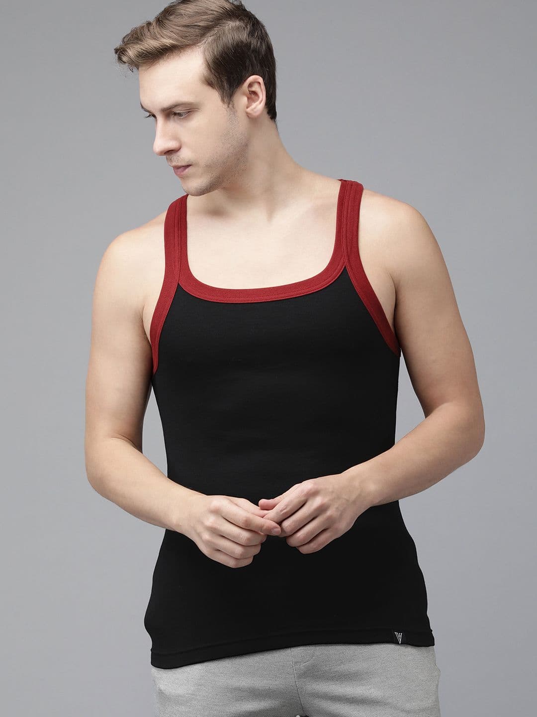 Van Heusen Innerwear Athleisure Men Solid Quick Dry Vest - view 1