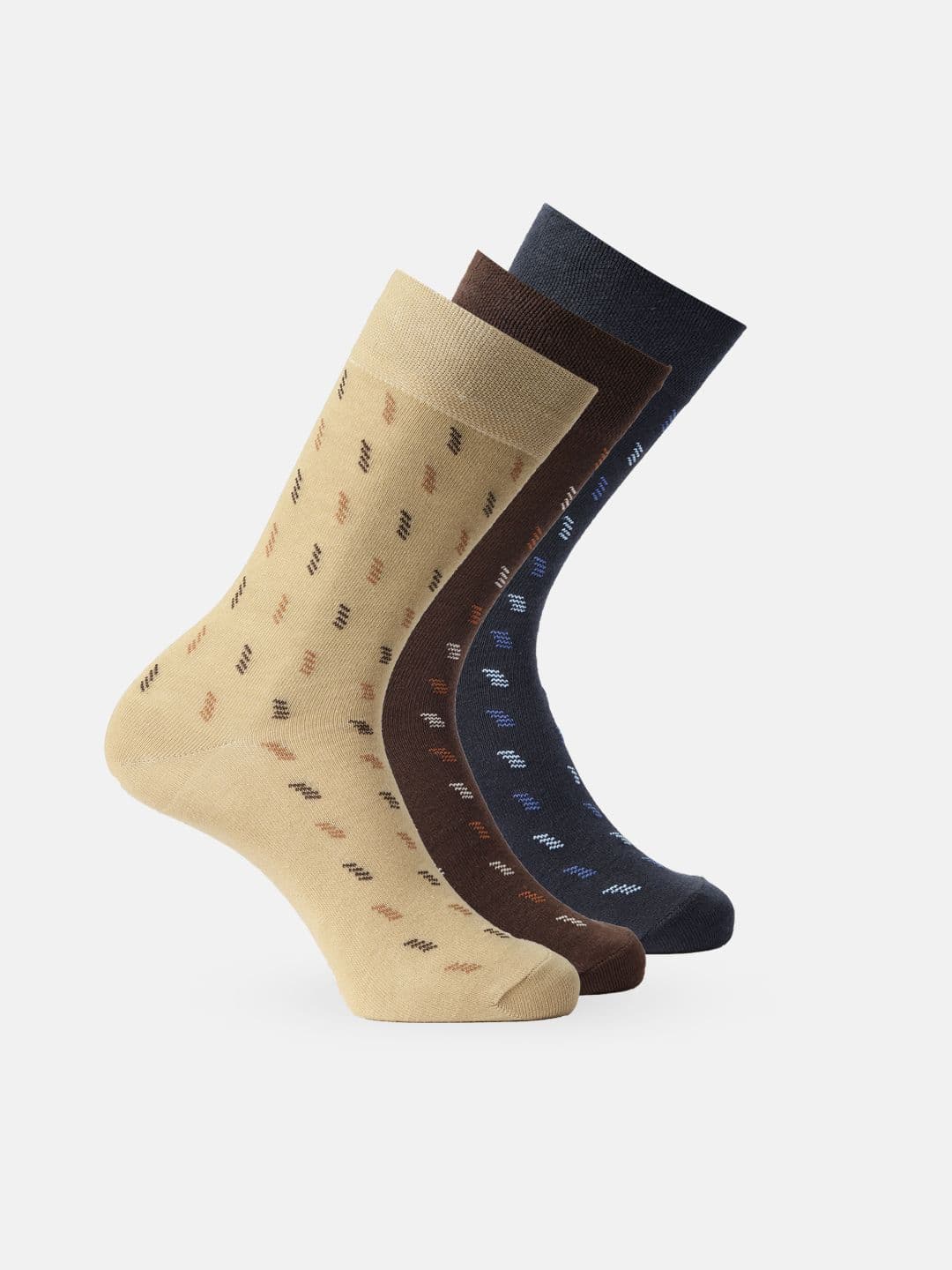 Mast & Harbour Men Set of 3 Above Ankle-Length Socks - view 1
