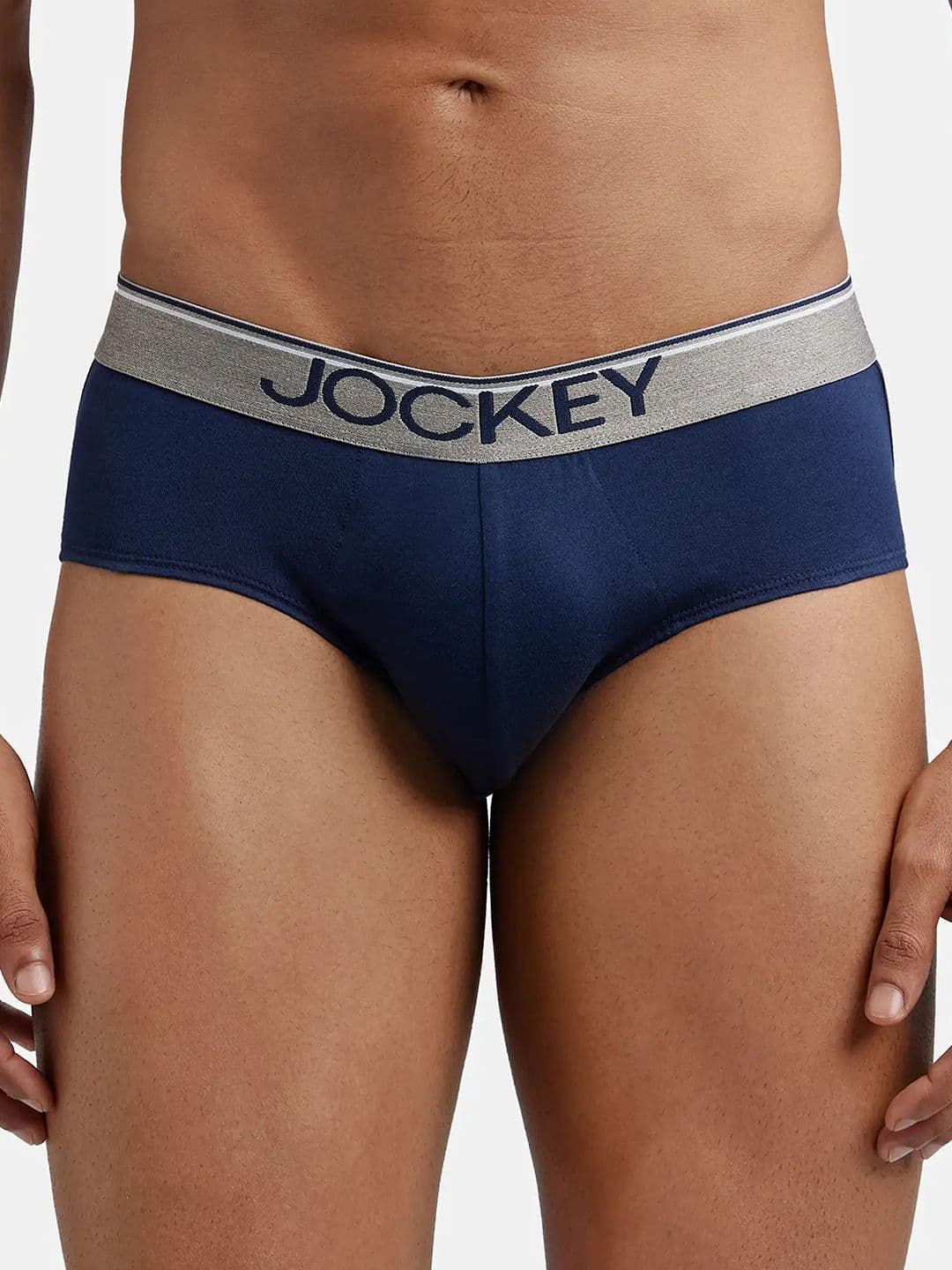 Jockey Combed Cotton Brief with Ultrasoft Waistband-8037