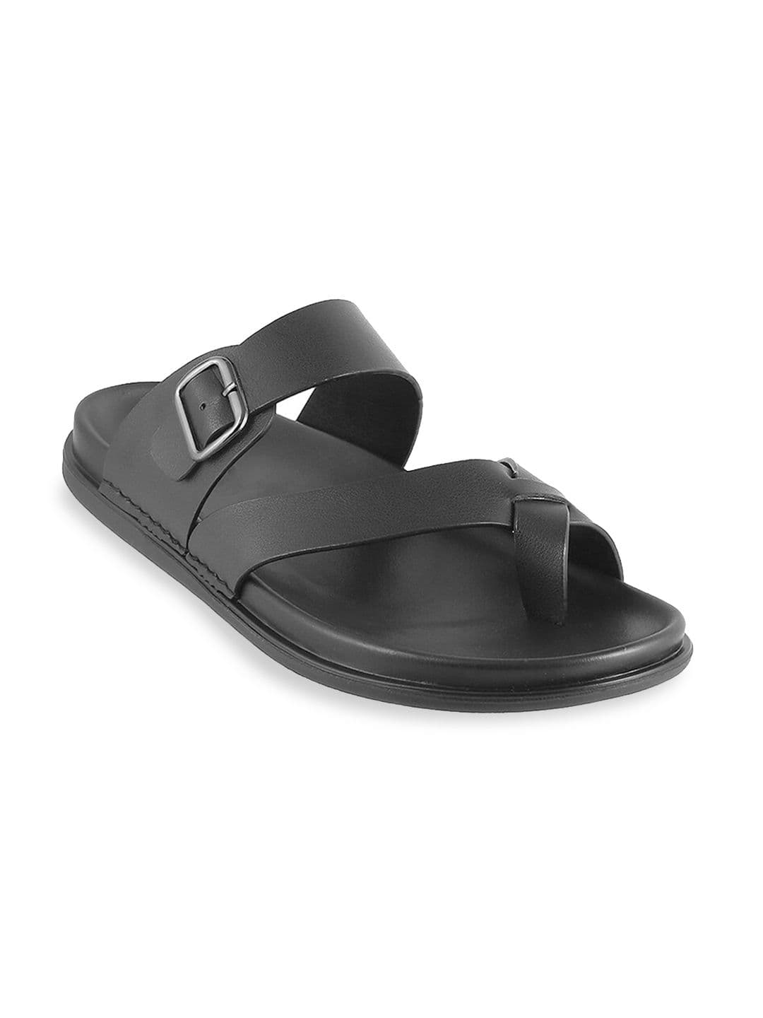 Metro Men Black Comfort Sandals - view 1