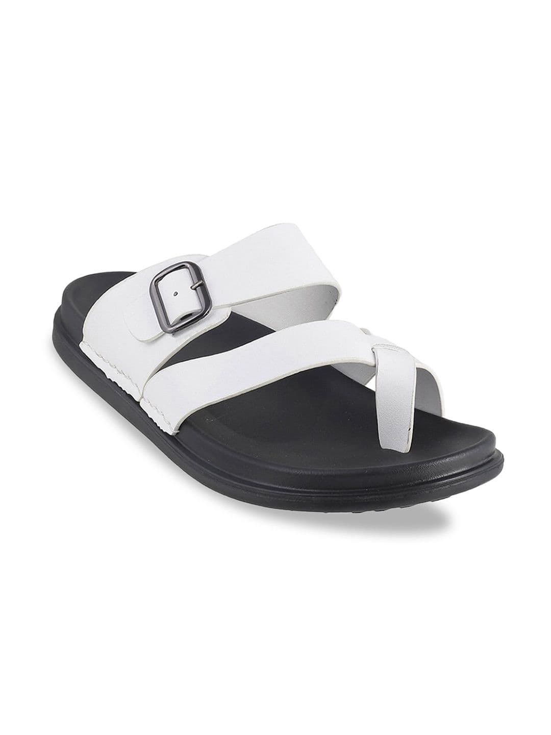 Metro Men White Comfort Sandals - view 1