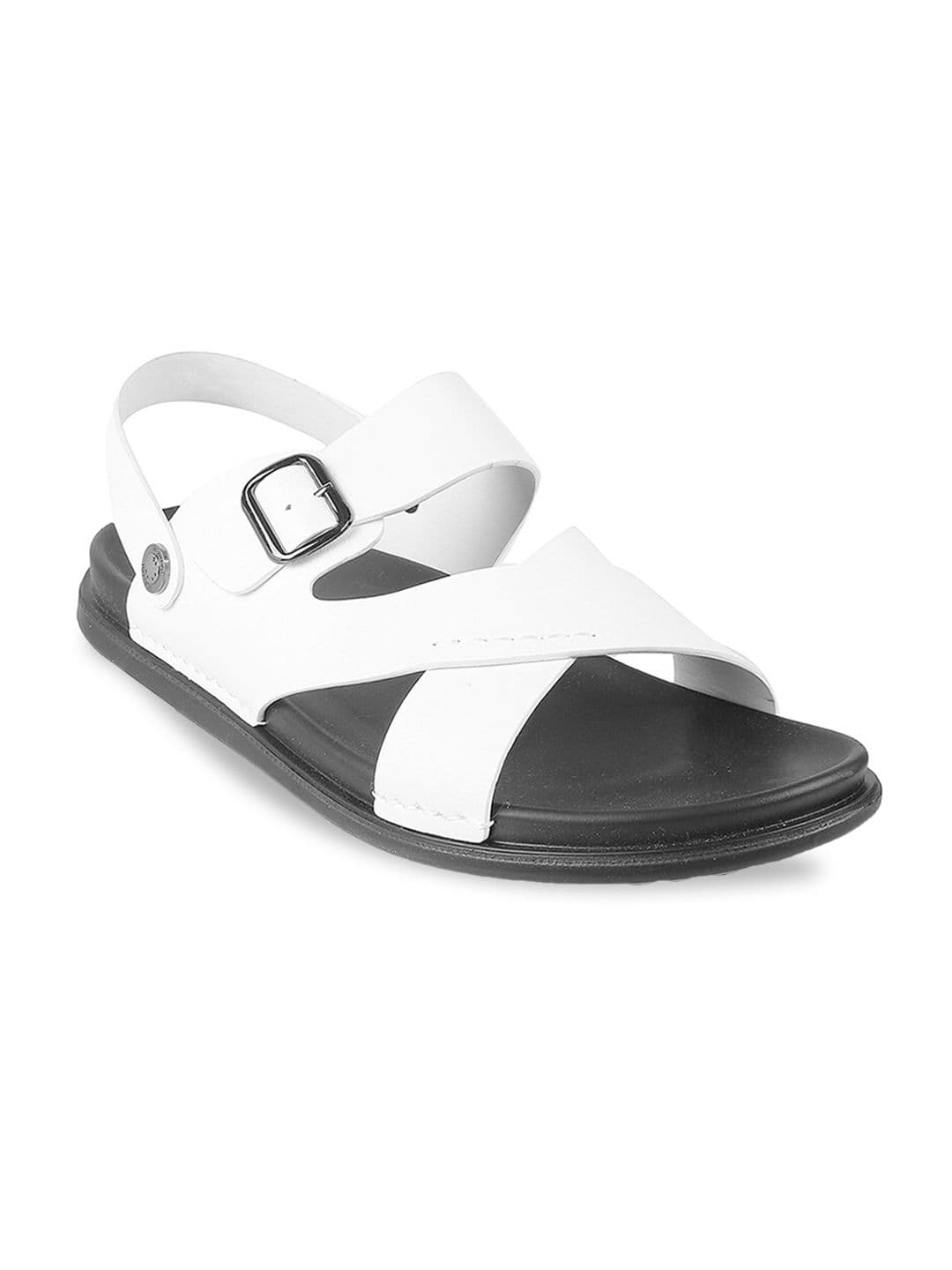 Metro Men White Comfort Sandals - view 1