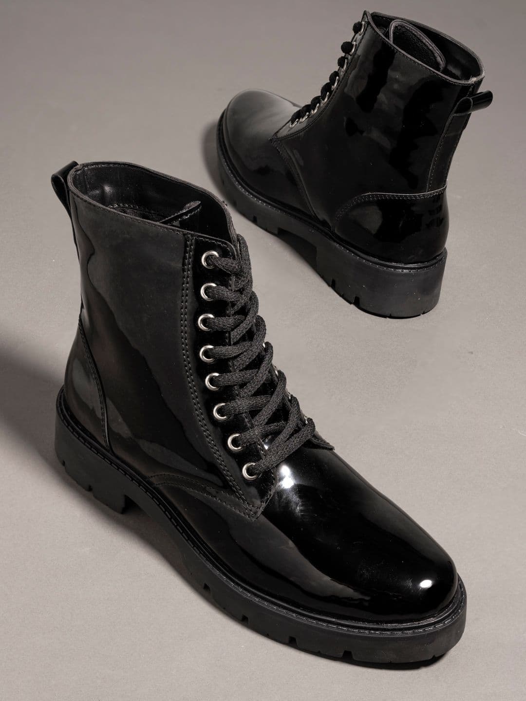El Paso Women Black Pro Guard Ankle Casual Boots - view 1