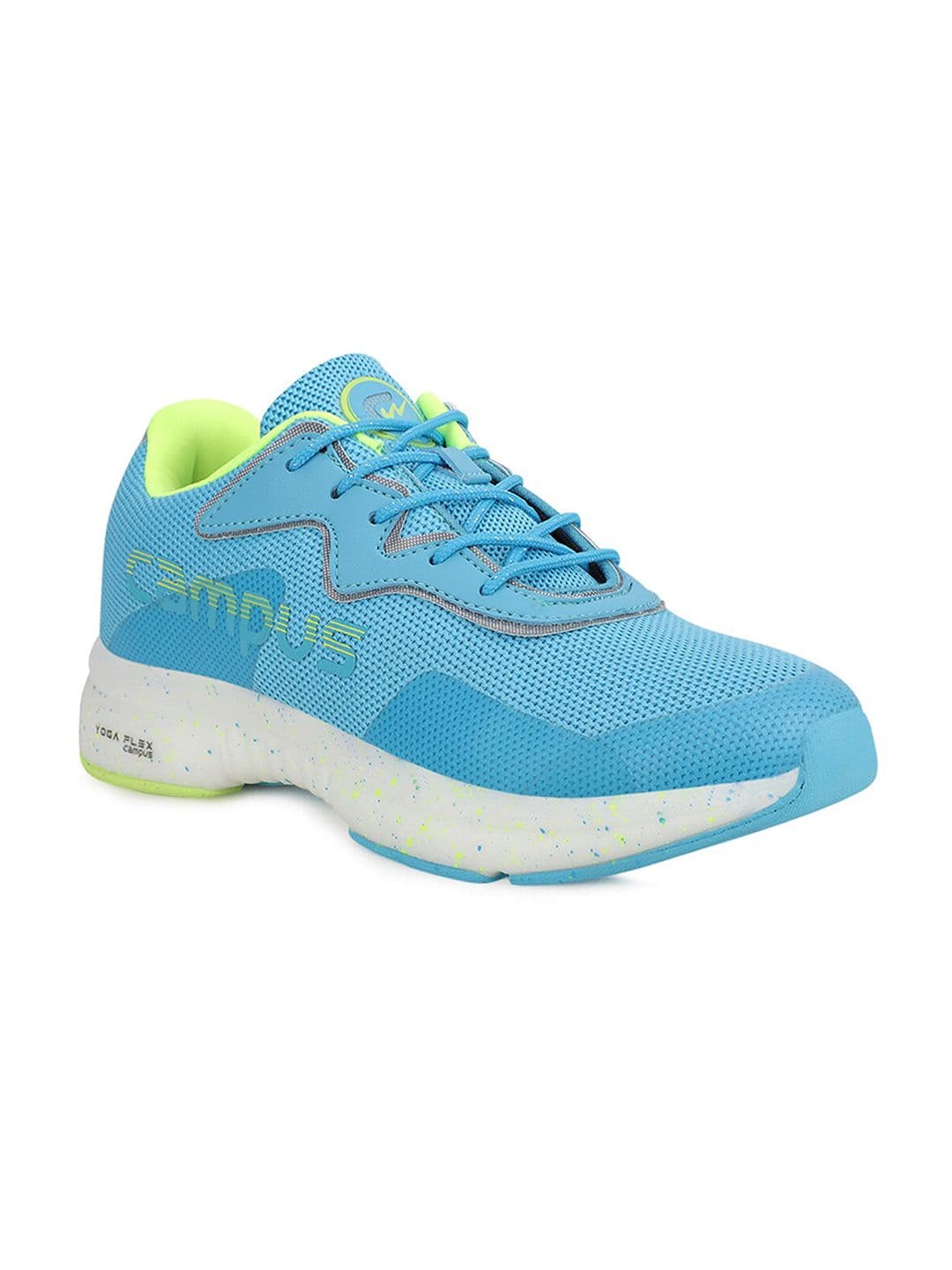 Campus Women ALIAS Blue Mesh Running Shoes - view 1