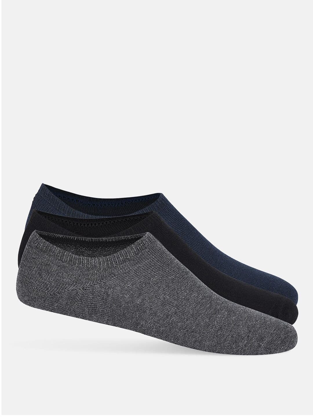 Ajile by Pantaloons Men Pack Of 3 Assorted Shoe Liners - view 1