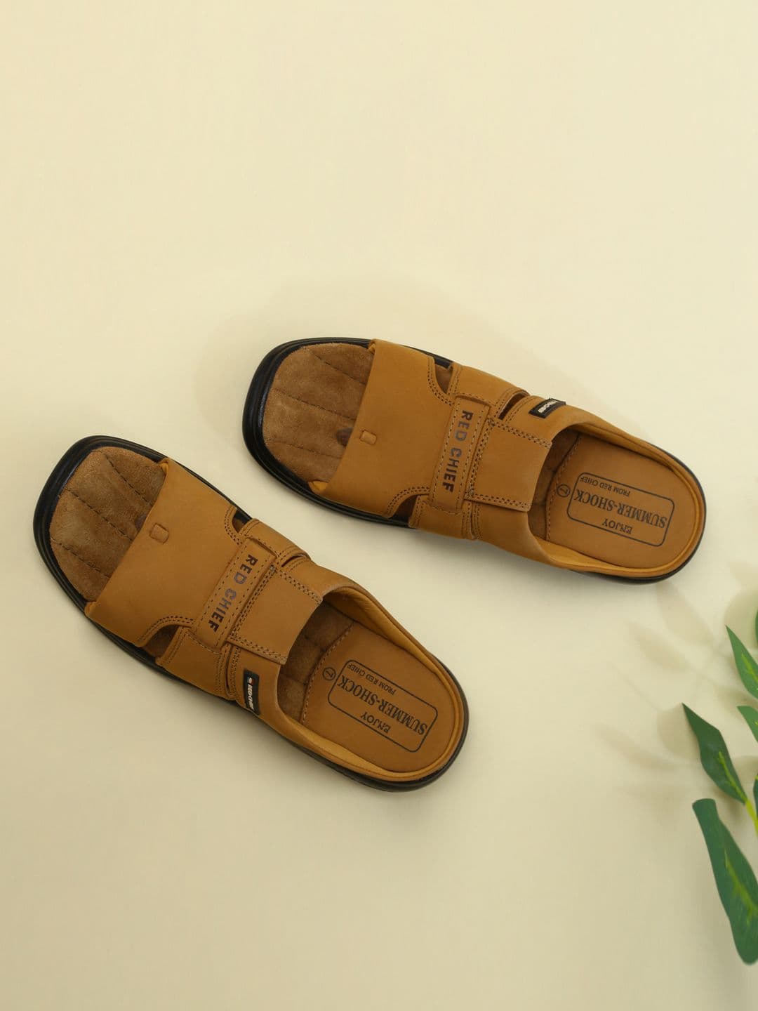 Red Chief Men Rust Comfort Sandals - view 1