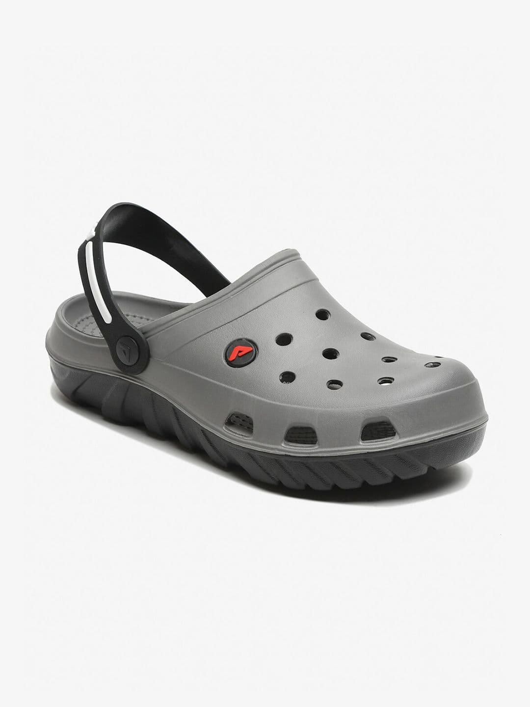 Adda Men Grey Clogs Sandals - view 1