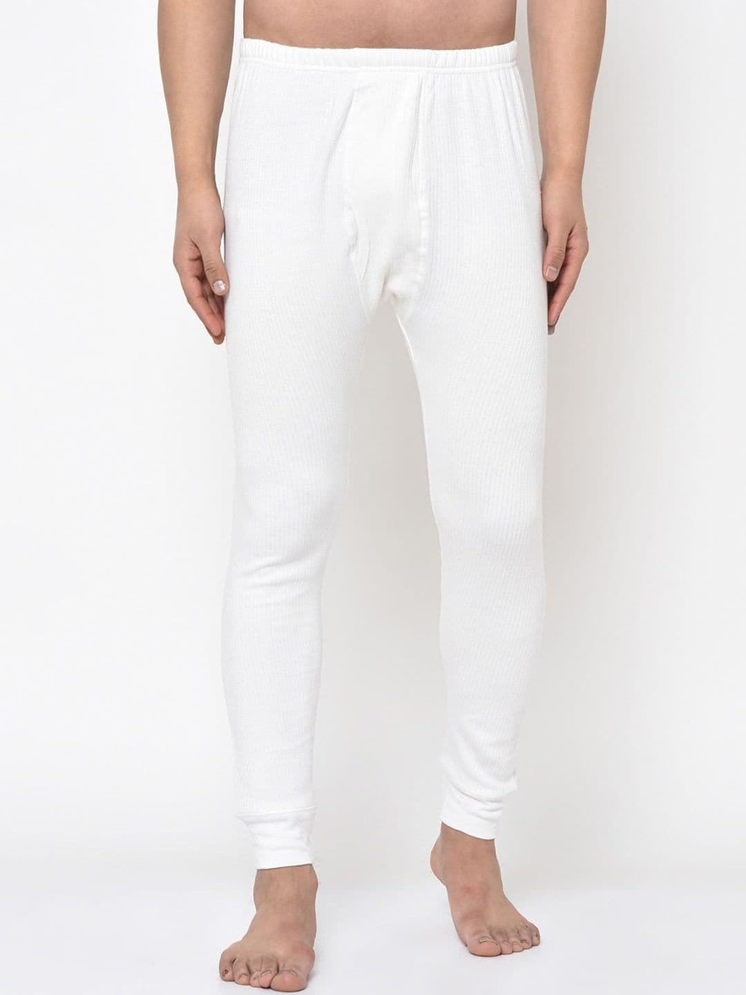 ARMISTO Men White Pack of 2 Quilted Winter Thermal Pants - view 1