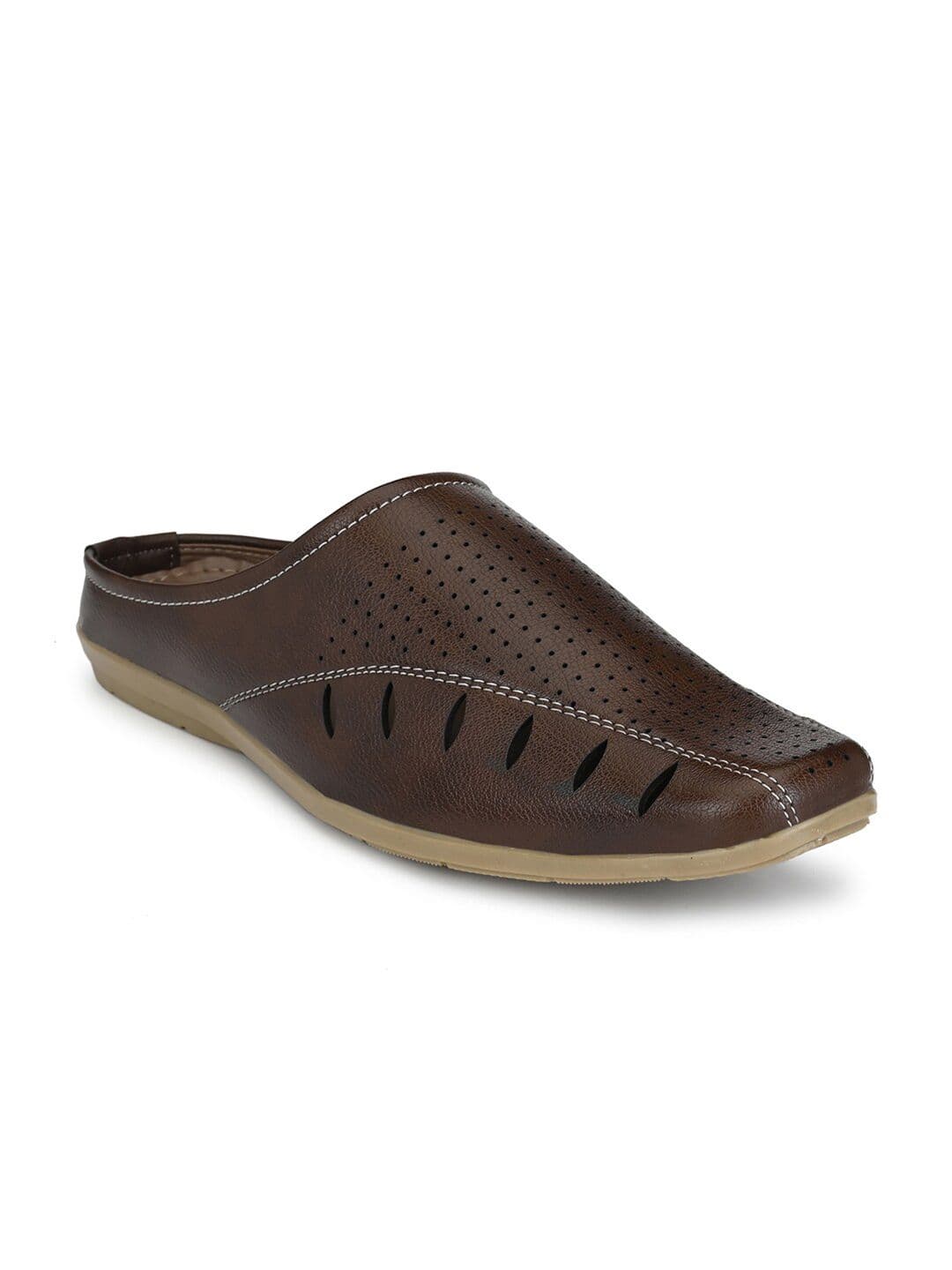 RL Rocklin Men Brown Shoe-Style Sandals - view 1