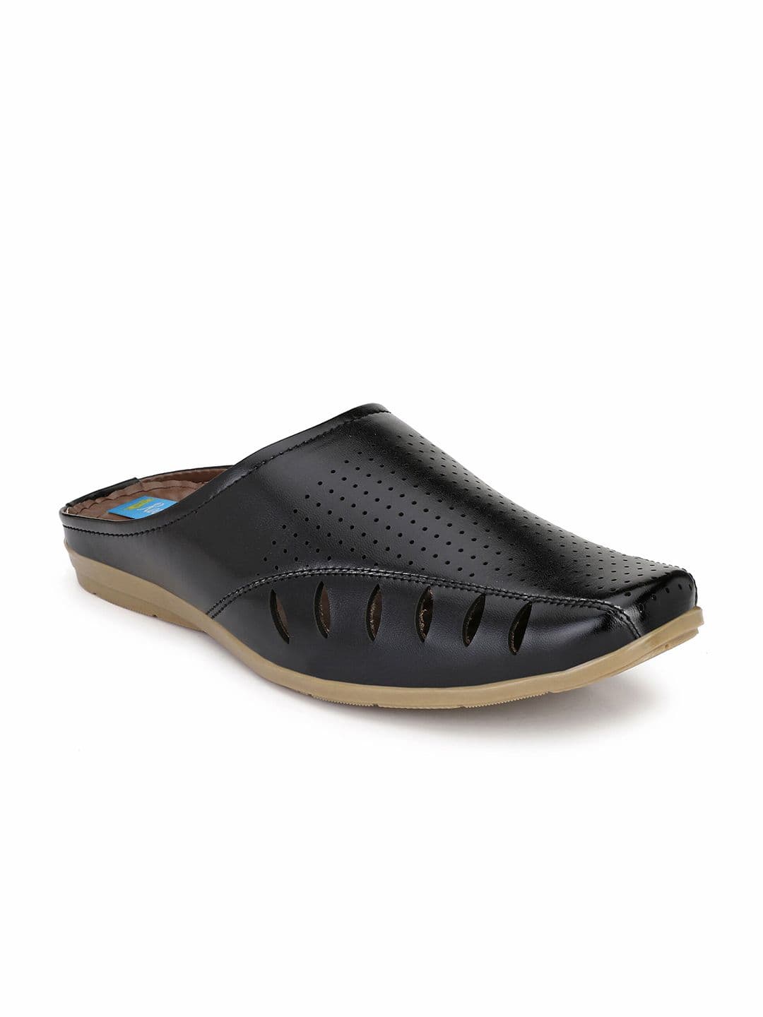 RL Rocklin Men Black Shoe-Style Sandals - view 1