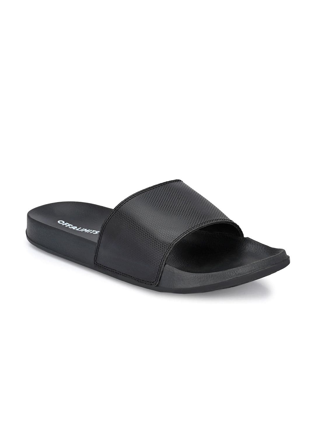 OFF LIMITS Men Black Sliders - view 1