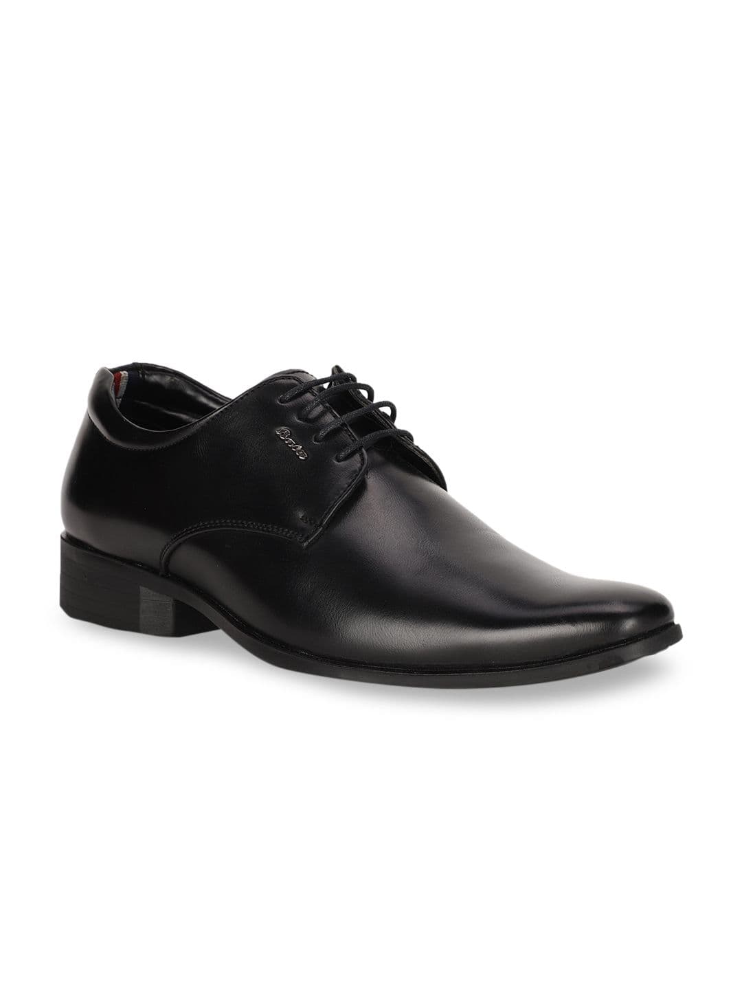 Bata Men Black Solid Formal Derbys - view 1