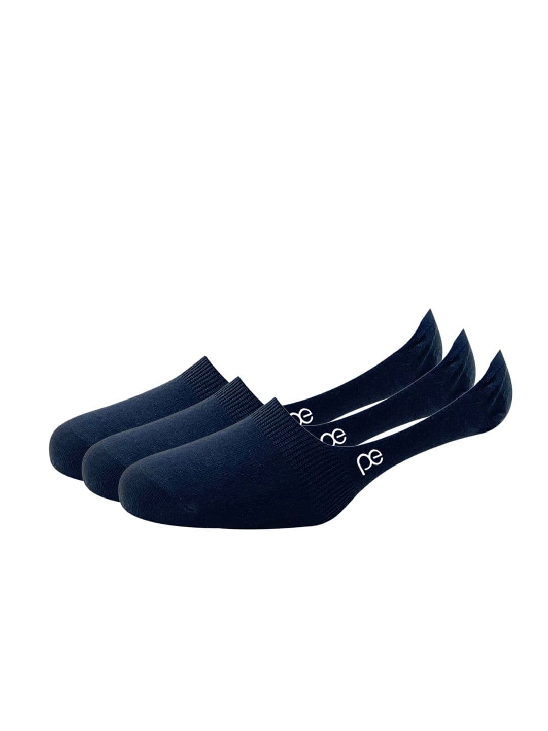 Peter England Men Navy Blue Pack of 3 Cotton Shoe Liners - view 1