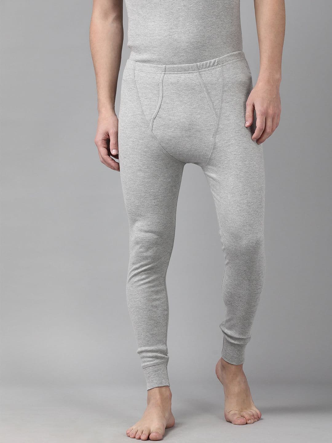 Van Heusen Innerwear Men Solid Warmtech Anti Bacterial Thermal Bottom - view 1