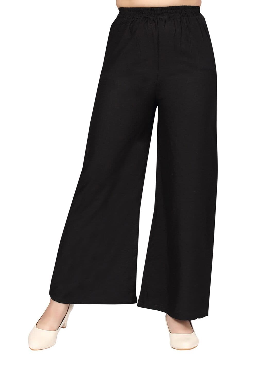Aarika Girls Black Palazzos - view 1