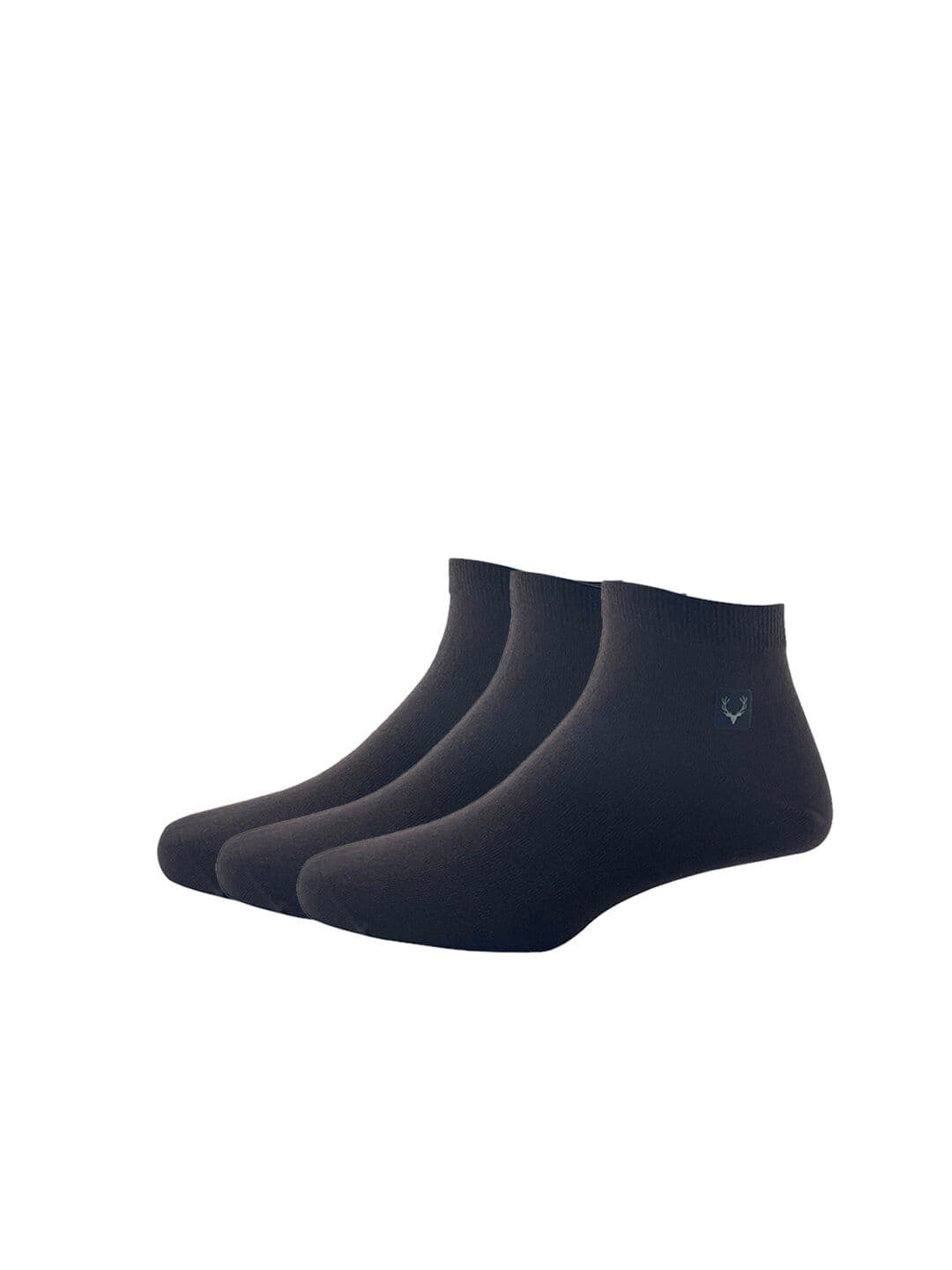 Allen Solly Men Pack Of 3 Solid Ankle-Length Socks - view 1