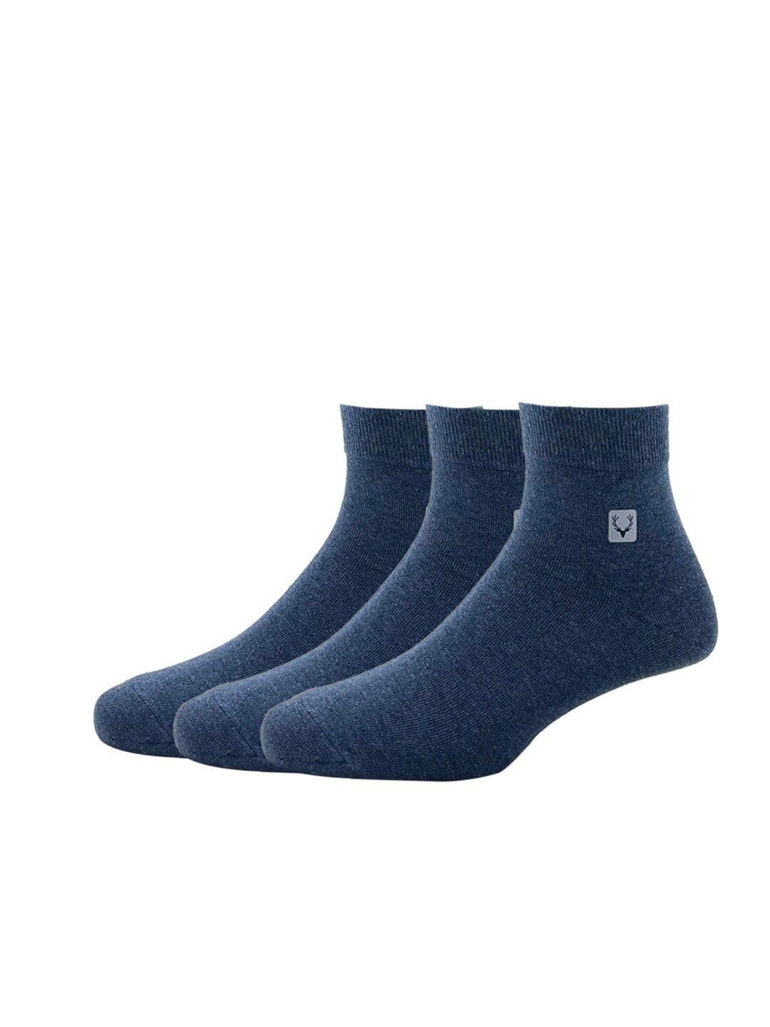 Allen Solly Men Pack Of 3 Solid Above Ankle-Length Socks - view 1