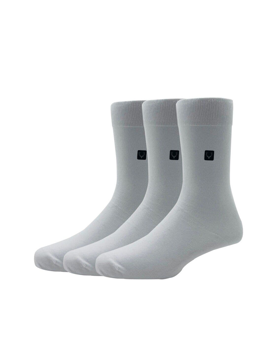 Allen Solly Pack Of 3 Men Solid Calf-Length Socks - view 1