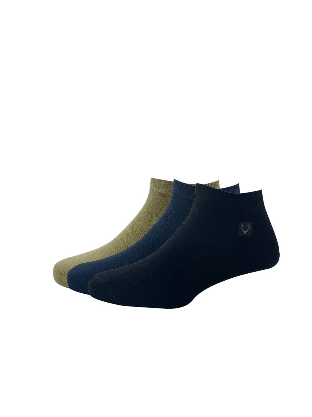 Allen Solly Men Pack Of 3 Solid Ankle-Length Socks - view 1