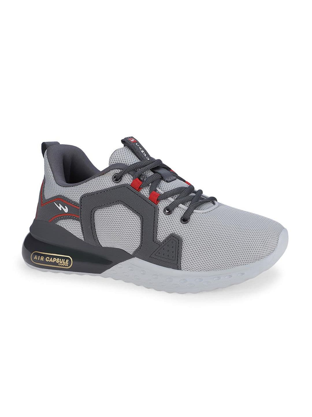 Campus Men PATRIK PRO Grey Running Shoes - view 1