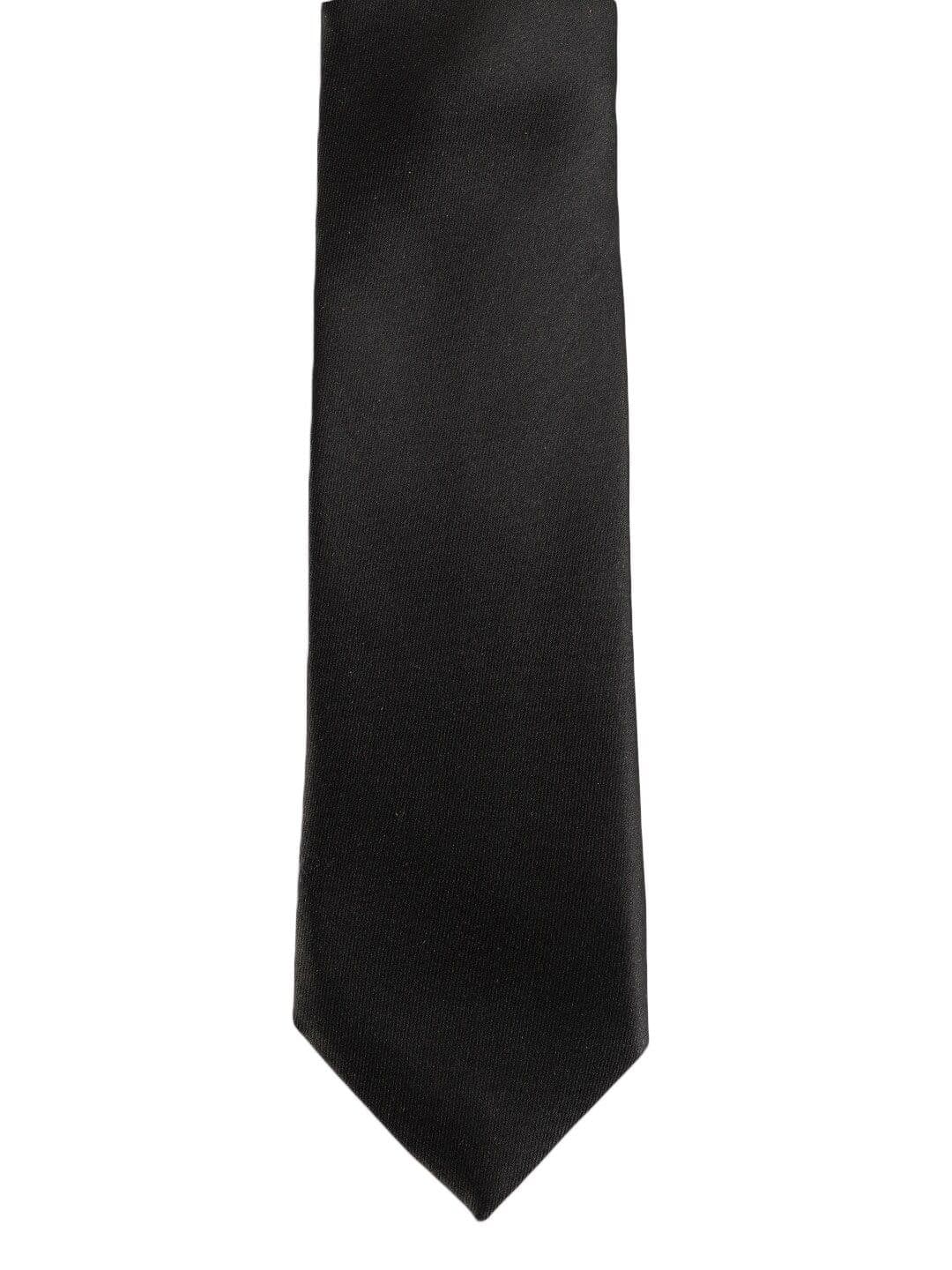 Alvaro Castagnino Men Black Skinny Tie - view 1