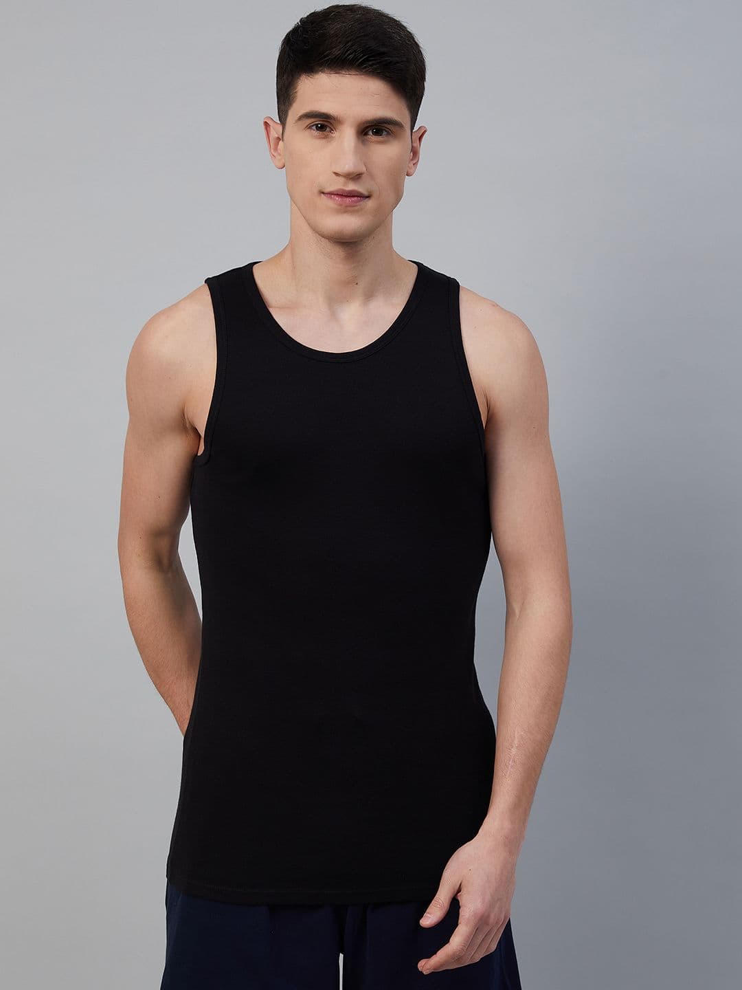 Marks & Spencer Pack Of 3 Pure Cotton Sleeveless Vests - view 1