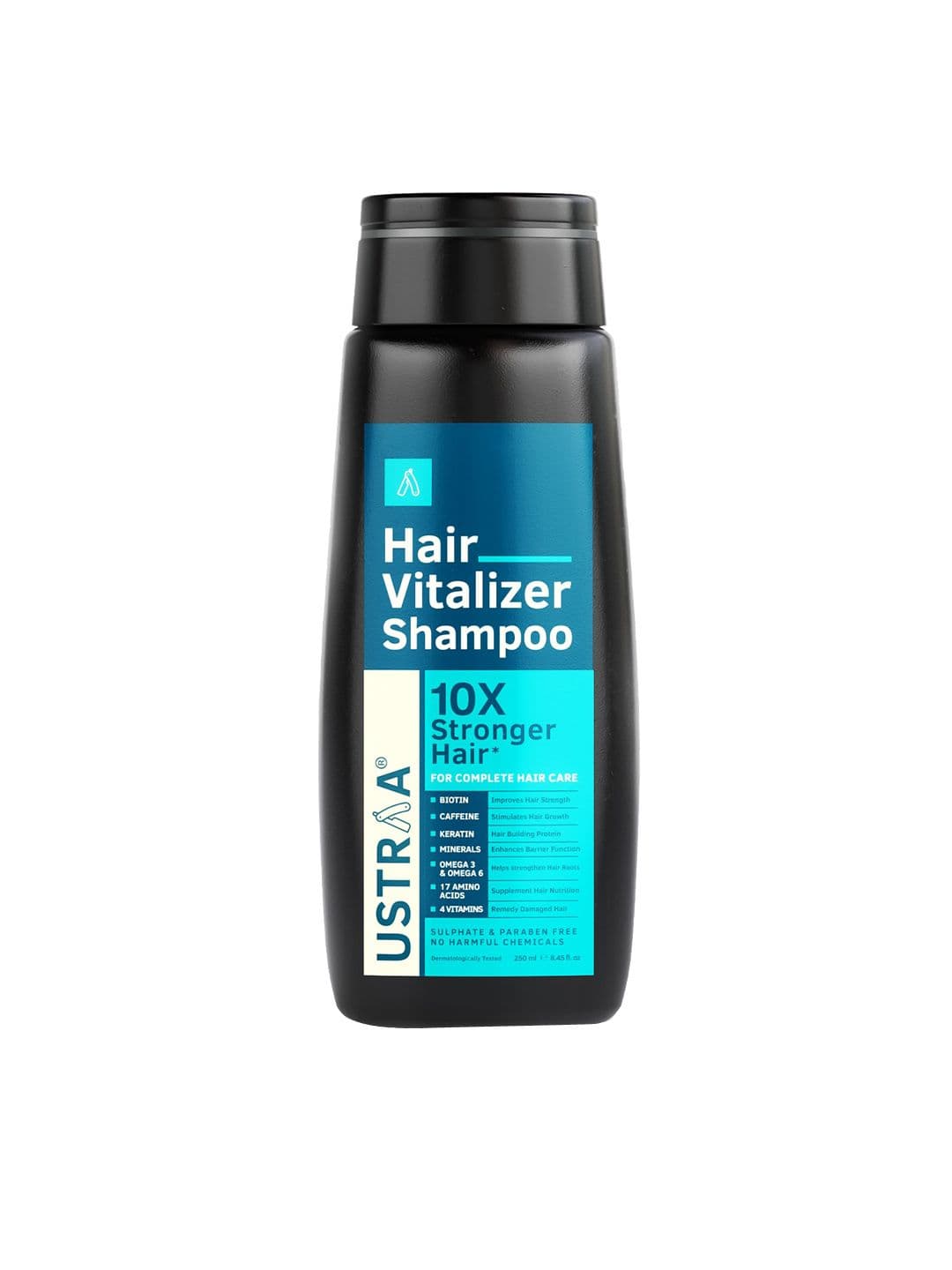 Ustraa Men 10x Stronger Hair Vitalizer Shampoo 250 ml - view 1