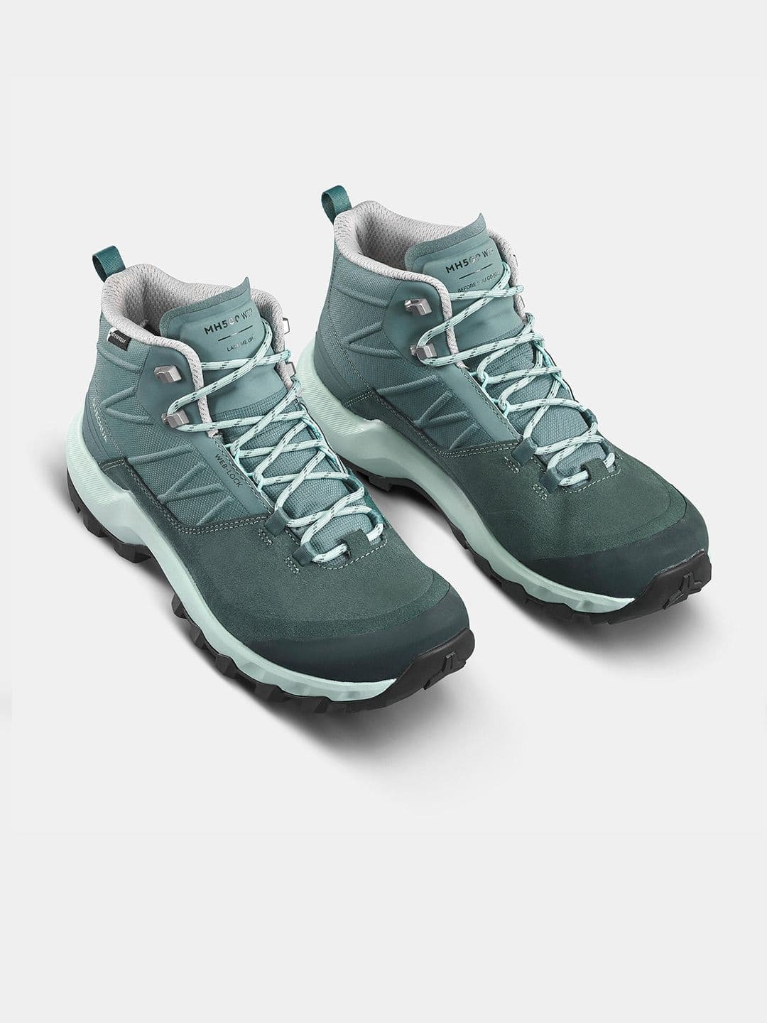 Decathlon Quechua - Women Green MH500 Waterproof Hiking Shoes - view 1