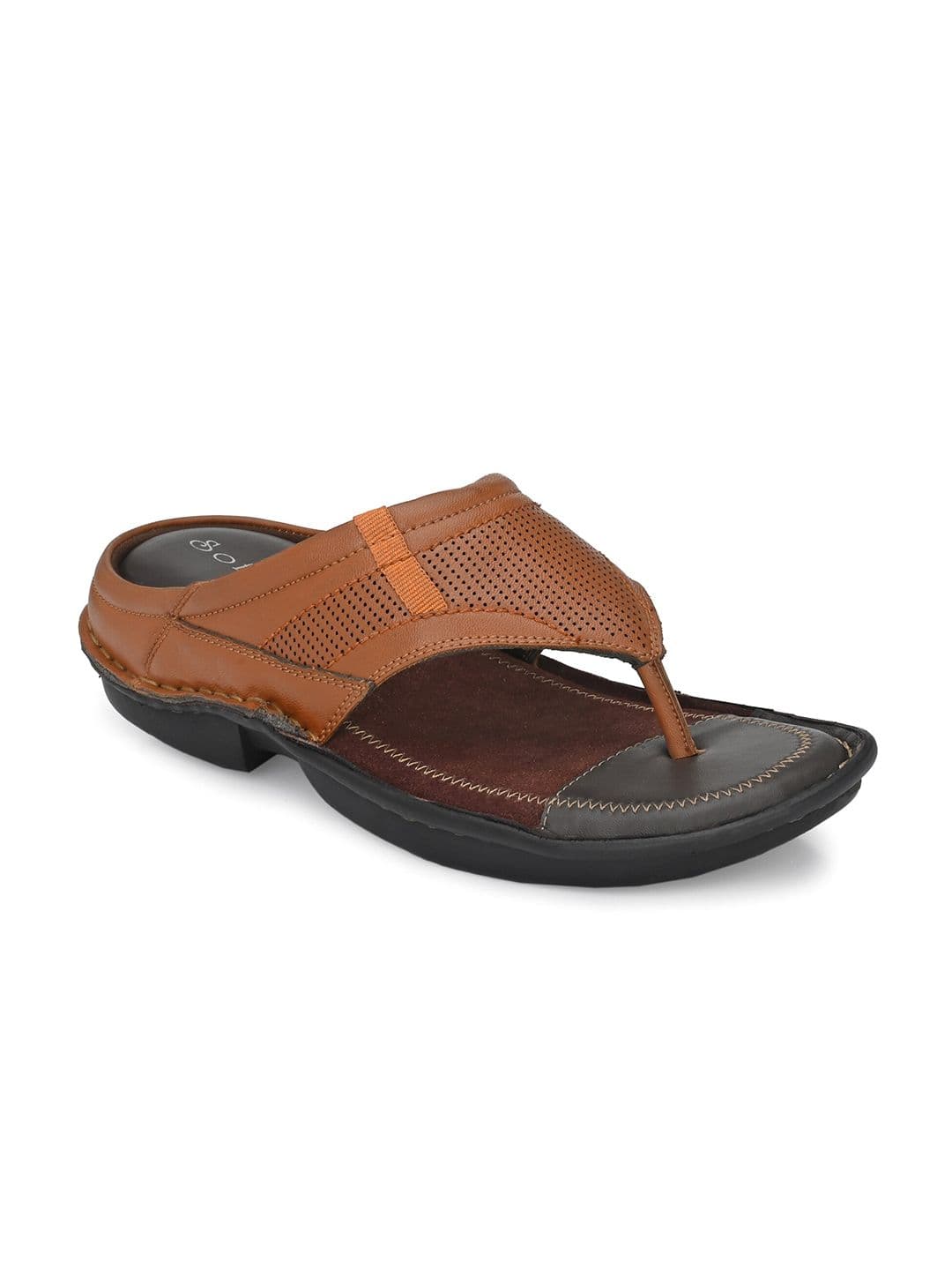 SOFTIO Men Tan Sandals - view 1