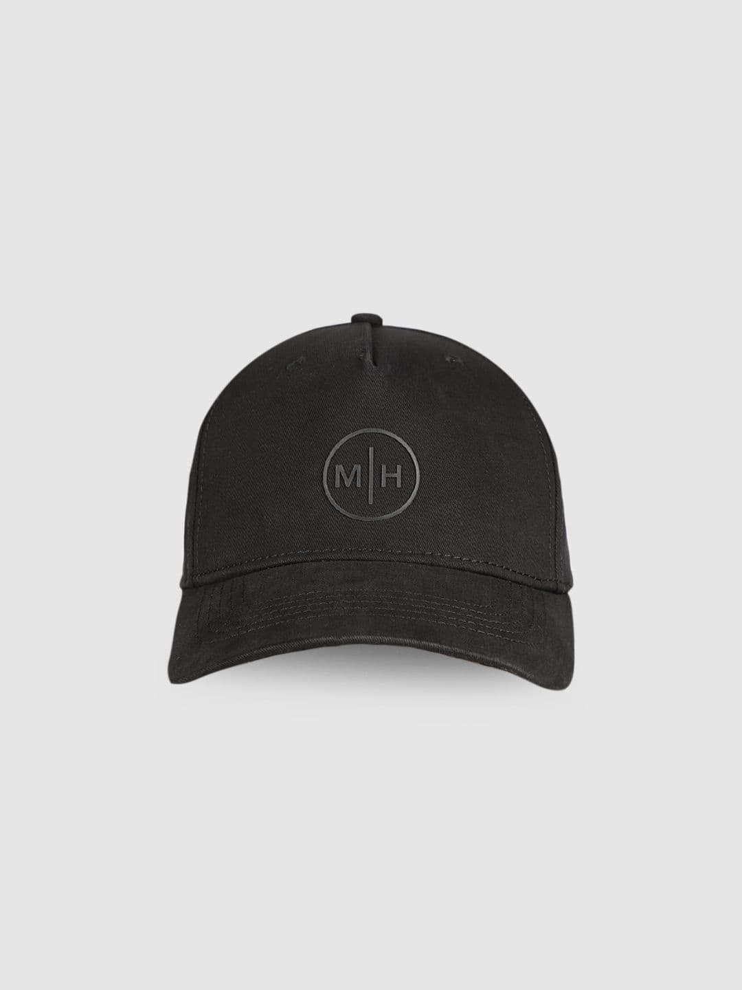 Mast & Harbour Unisex Black Printed Cotton Baseball Cap - view 1